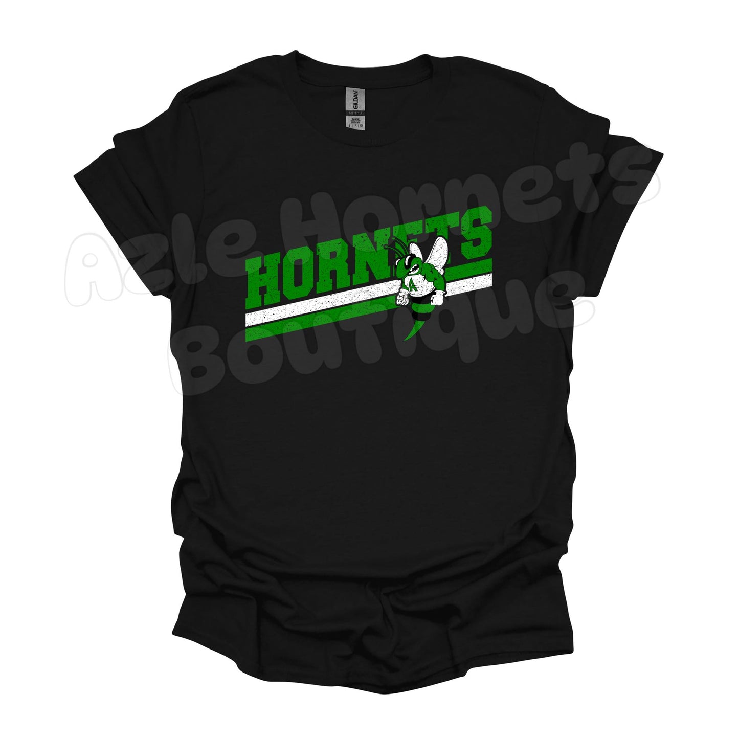 Adult Simple Logo Azle Hornets Tee