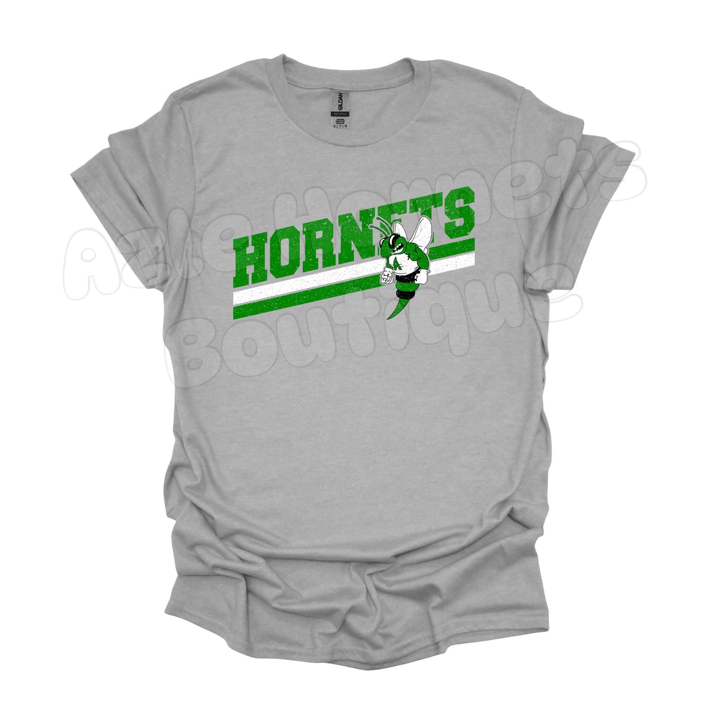 Adult Simple Logo Azle Hornets Tee