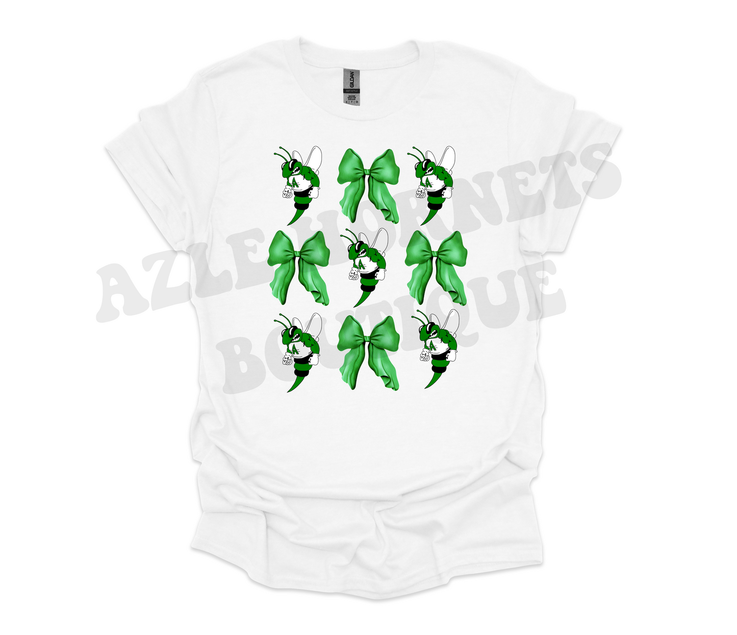 Adult Azle Hornets & Bows Shirt