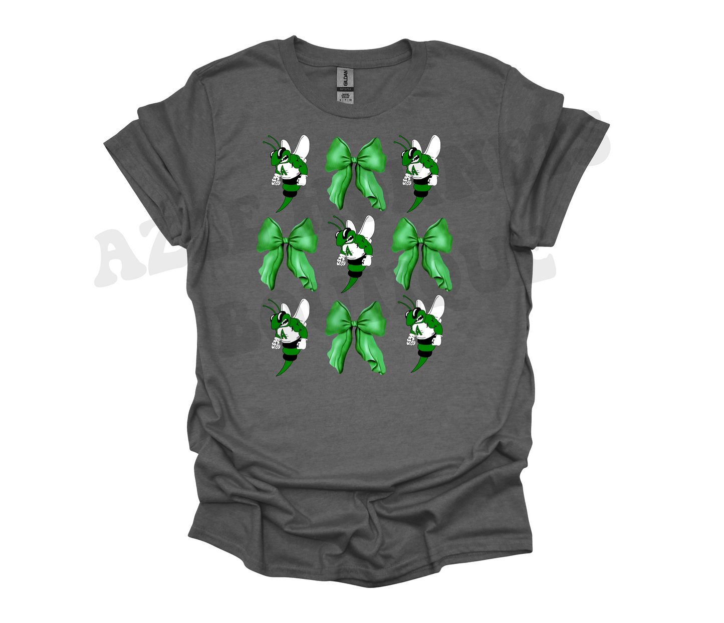 Adult Azle Hornets & Bows Shirt