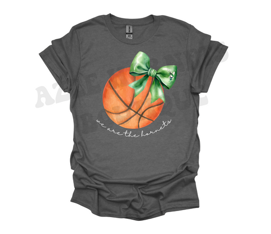 Adult Bow Basketball We are the Hornets Shirt