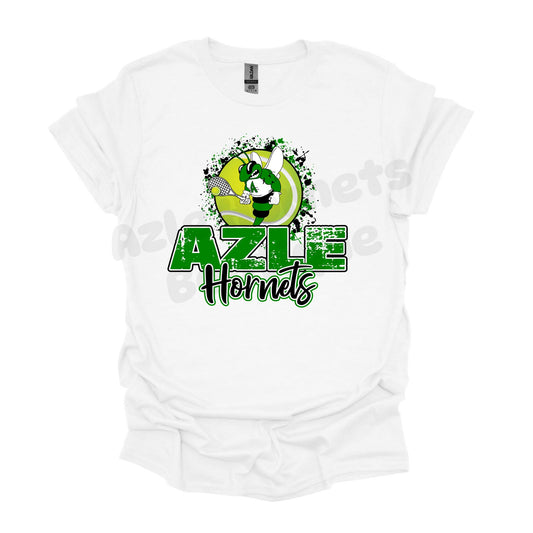 Adult Tennis Azle Hornets Splatter Tee